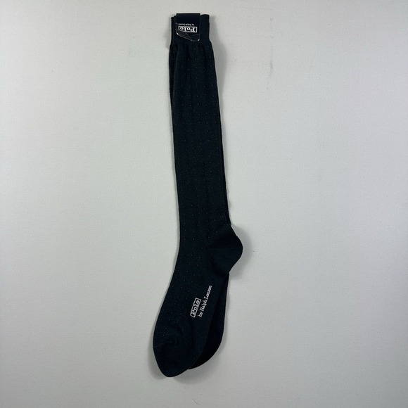 POLO LAUREN Men's Formal Socks Fits Size 10-13‎ Gray Wool Blend - Picture 1 of 4